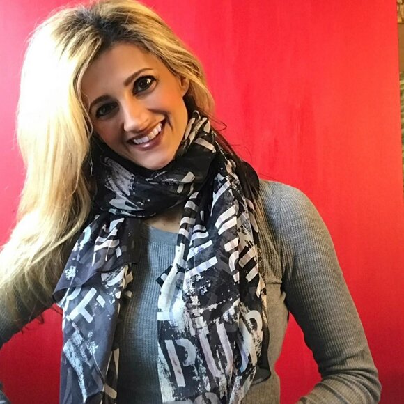 RoGAWear Silk Large Square Scarf 52 x 52 - Picture 1 of 8